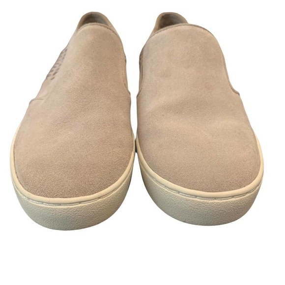 Michael Kors Gray Suede Slip On Shoes Casual Loafers Braided Womens Size 7M EUC - Picture 2 of 9